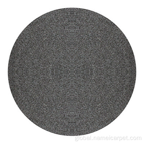 mixed colours indoor outdoor round rug wholesale waterproof round outdoor rugs and carpets Factory